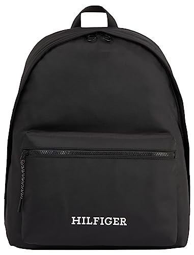 Tommy Hilfiger Herren Rucksack Monotype Dome Handgepäck, Schwarz (Black), Onesize im Sale