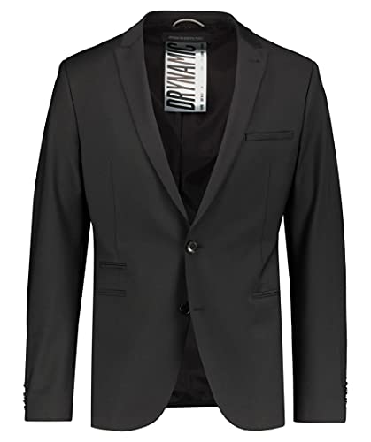 Drykorn Herren Sakko Irving Sk Schwarz 50 im Sale