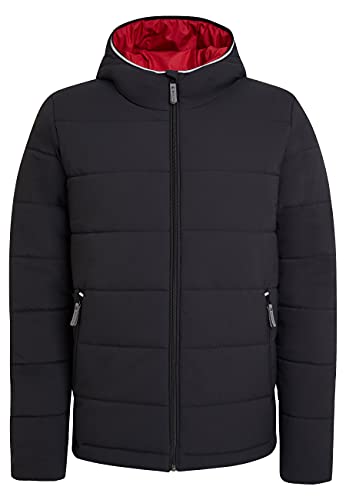 ELKLINE Men's Northern Comfort Quilted Jacket | Water-repellent reflective details | Short jacket 1011061, color: blueshadow, on sale