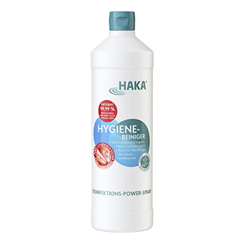 HAKA Hygiene Cleaner | 1 Liter Refill Bottle | Cleaner for kitchen, household, and bathroom