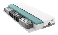 Thumbnail for Schlaraffia Geltex pocket spring mattress - 90 x 200 cm - 7-zone pocket spring core - Geltex Next foam - Firmness level 2 on sale
