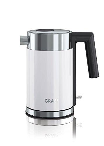 GRAEF 1-Liter Edelstahlwasserkocher WK 401, weiß im Sale
