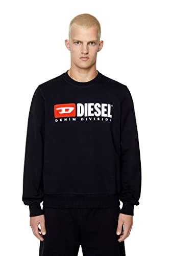 Diesel_S-GINN-DIV FELPA_SWEATSHIRT_Schwarz_ im Sale