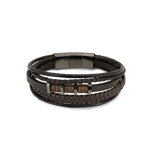 Fynch-Hatton Bracelet FHJ-0041-B-19 Stainless Steel Antique on Sale