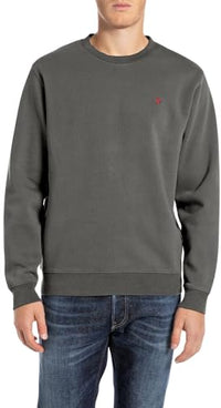 Thumbnail for REPLAY Men's Sweatshirt without Hood, 803 Light Taupe, on Sale