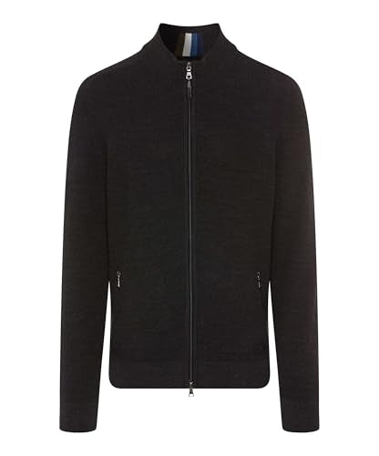 Brax Herren Style John Wool Mix Strickjacke, Denim, X-Large im Sale