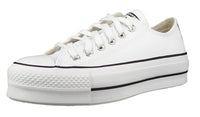 Thumbnail for Converse Damen Chuck Taylor All Star Platform Clean Leather Sneakers, White Black White, EU im Sale