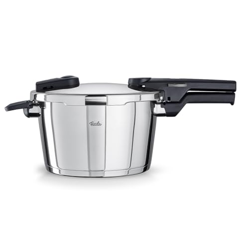 Fissler Vitaquick / Pressure Cooker (4.5 L, Ø 22 cm) Stainless Steel Pressure Cooker, 2 Cooking Levels, Made in Germany - Induction on Sale