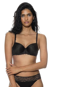 Thumbnail for Mey Dessous Series Amorous Women's Spacer Bra Black 80D(80D) on Sale