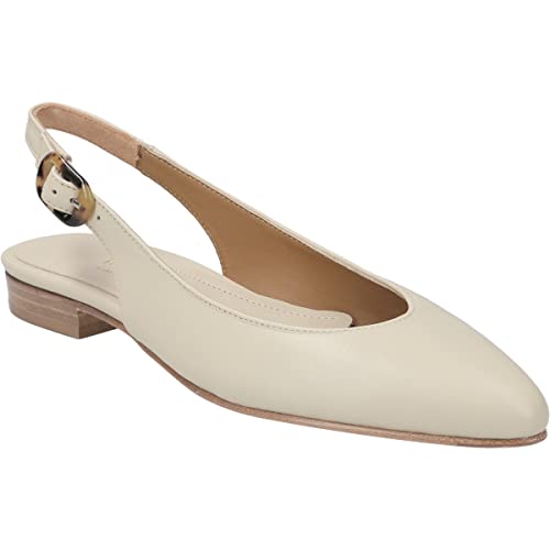 Maripe peep toes &amp; sling pumps Cristina Savana, smooth leather, beige, women on sale