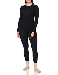 Thumbnail for CMP - Damen-Unterwäsche-Set aus Hemd und Hose, Schwarz, D38 im Sale