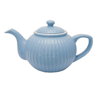 Thumbnail for GreenGate - Teapot - Alice - Porcelain - Sky Blue - 1 l on sale