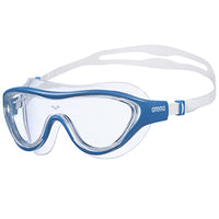 Thumbnail for arena The One Mask Anti-Fog Schwimmmaske für Erwachsene, Schwimmmaske mit Großen Gläsern, UV-Schutz, Selbstjustierender Nasensteg, Orbit-Proof Dichtungen, Blau (Clear-Blue-White) im Sale