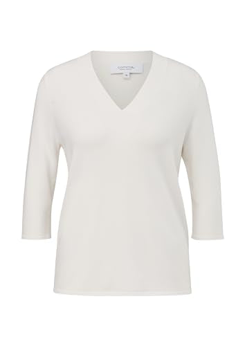 comma knitted sweater with 3/4 sleeves on sale