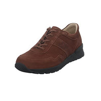 Thumbnail for Finn Comfort Shoes Prezzo low shoe nubuck leather sport low shoes Uni prezzo Tango chocolate brown removable footbed leather City Sport on sale