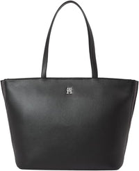 Thumbnail for Tommy Hilfiger Damen Tote Bag Tasche Essential Tote Mittelgroß, Schwarz (Black), Onesize im Sale