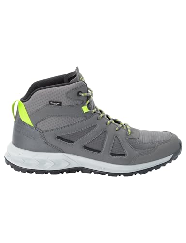 Jack Wolfskin Herren Woodland 2 Texapore MID Wanderschuh, Black, EU im Sale