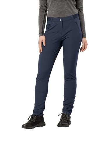 Jack Wolfskin Damen Geigelstein Slim Pants Wanderhose, Night Blue, 34 EU im Sale