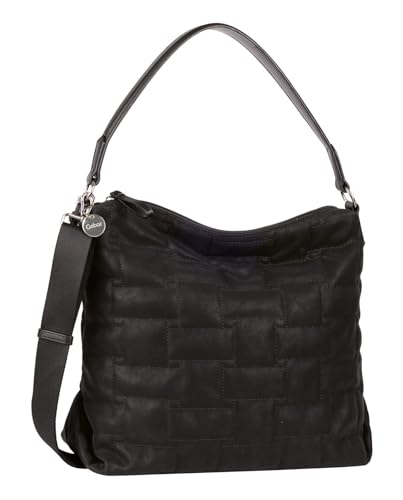 Gabor bags Wilka Damen Hobo Bag Schultertasche Groß Schwarz im Sale