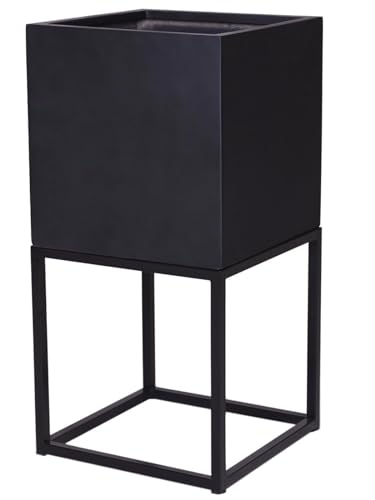 VIVANNO Planter Block Up Anthracite Black 80x40x40, Weatherproof &amp; Frost-proof for Outdoors on Sale