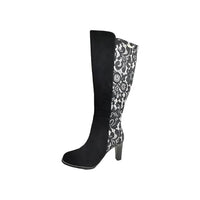 Thumbnail for Laura Vita Damenschuhe Reißverschluss Schaftstiefel Schwarz Freizeit, Schuhgröße:40 EU im Sale