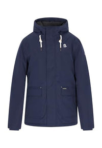 Thumbnail for Schmuddelwedda Herren Winterjacke Langarm Reißverschluss Blasebalgtasche Freizeit, L, Dunkelmarine im Sale