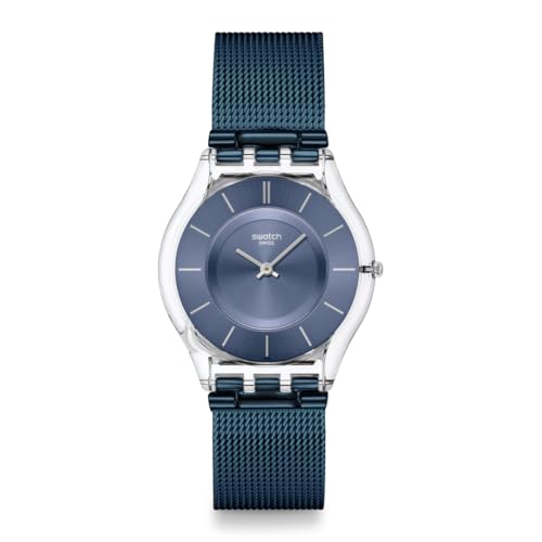 Swatch Montre Femme Skin Cool Skies im Sale