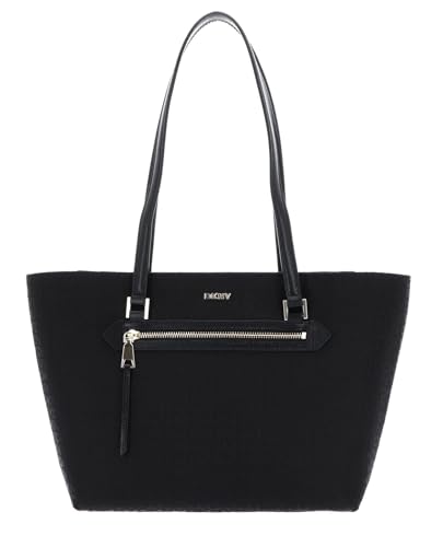 DKNY Women's Bryant AVE MD Tote Handbag, BLK/Gold on sale