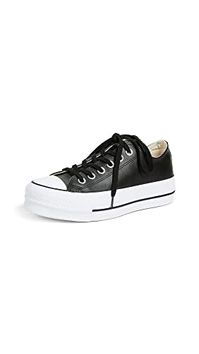 Converse Women's Chuck Taylor All Star Lift Clea Sneakers, Black Black 561681c, 37 EU on sale