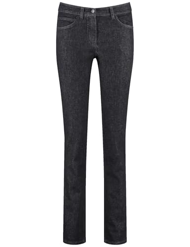 Gerry Weber Damen Jeans SOL꞉INE BEST4ME Slim Fit mit Paillettendekor unifarben reguläre Länge Blue Denim 34 im Sale