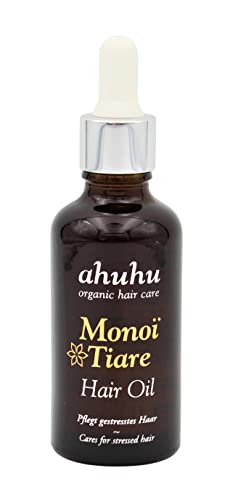 ahuhu organic hair care Monoi Tiare Hair Oil 50ml special size