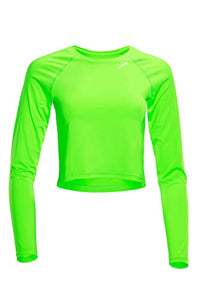 Thumbnail for Functional Light Cropped Long Sleeve Top AET116, Winshape Slim Style, Fitness Freizeit Yoga Pilates im Sale