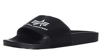 Thumbnail for Alpha Industries Unisex Alpha Slider Bequeme Badeslipper für Herren Slipper, Black, EU im Sale