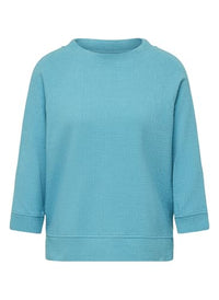 Thumbnail for Rabe Sweatshirt Unifarben in Petrol für Damen im Sale