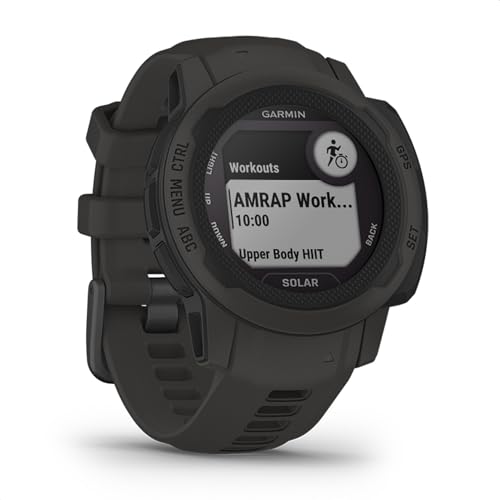 Garmin Instinct 2S Solar – slim GPS smartwatch with up to 51 days of battery life, over 40 sports apps, Garmin Pay, training status, fitness age or sleep analysis on sale