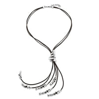 Thumbnail for Uno De 50 Women's Necklace Silver-Plated Leather 53 cm - COL1056MARMTL0U on Sale