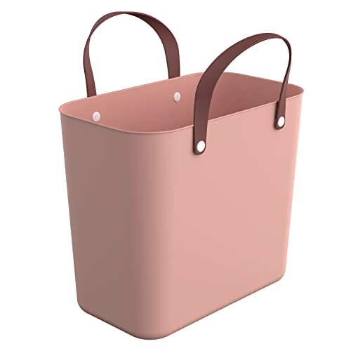 Rotho Albula Einkaufskorb 25l, Kunststoff (PP recycelt), türkis, 25l (40.0 x 23.5 x 34.0 cm) im Sale
