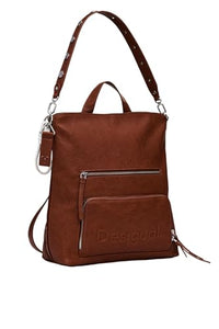 Thumbnail for Desigual Women's Accessories PU Backpack MEDIUM, braun im Sale