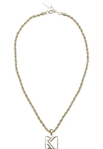 Karl Kani Unisex KA242-032-1 Karl Kani OG Charm Helix Chain gold, one size im Sale