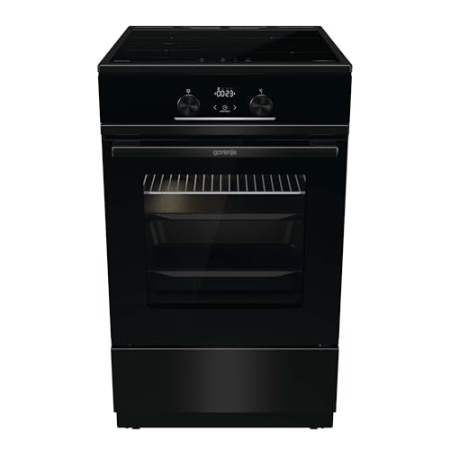 Gorenje GEIT6C60XPG Elektro Standherd mit Induktionskochfeld / 60 cm / 71 Liter/AirFry/Kindersicherung/GentleClose/AquaClean/BridgeZone/PowerBoost/edelstahl im Sale