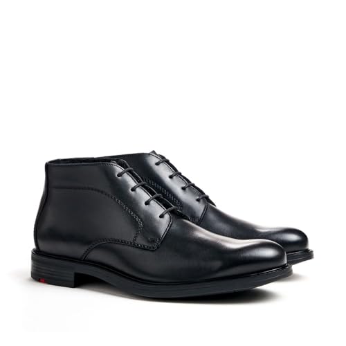 LLOYD Boots Delaware, Glattleder, Schwarz, Herren im Sale