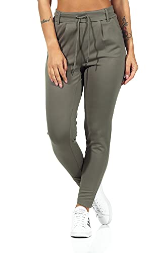 ONLY women's elegant fabric trousers Poptrash Paperback Stretch Pants Business Trousers ONLPOPTRASH NEW on sale
