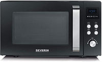 Thumbnail for SEVERIN MW 7750 2-in-1 Microwave (800 W, with grill function, including grill rack and turntable, Ø 24.5 cm) black on sale