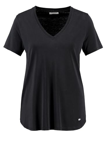 KEY LARGO Damen Lola New V-Neck T-Shirt, Powder Rose (1344), EU im Sale