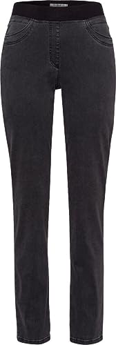 Thumbnail for Raphaela by Brax Pamina Fun Soft Tencel Denim, Anthra,40W / 30 im Sale
