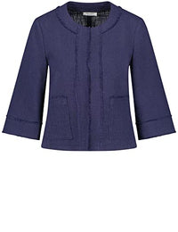 Thumbnail for GERRY WEBER Damen 130040-31285 Blazer, Blueberry, 38 im Sale