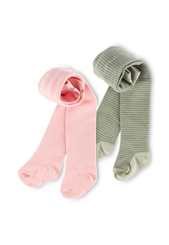 Sigikid Baby-Mädchen 2er Strumpfhose, grün, 74/80 im Sale