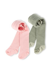 Thumbnail for Sigikid Baby-Mädchen 2er Strumpfhose, grün, 74/80 im Sale