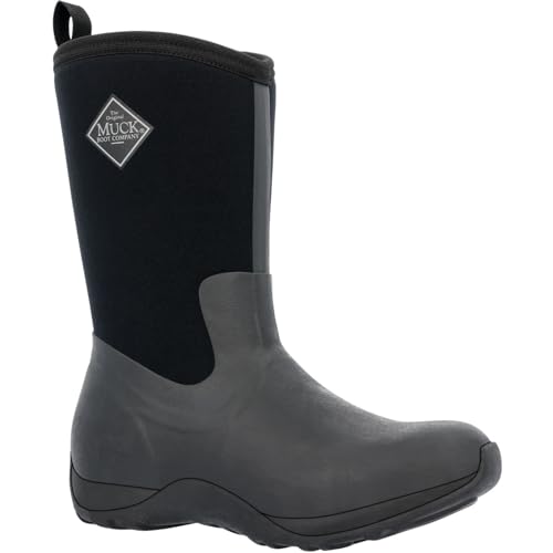 Muck Boots Damen Arctic Weekend Arbeits-Gummistiefel, Black (Black 000), EU im Sale
