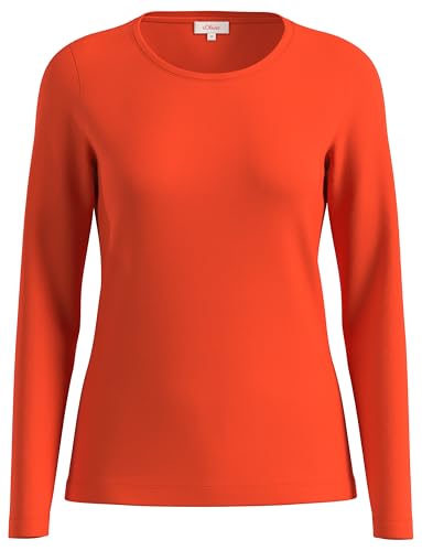 s.Oliver Damen 2156416 T-Shirt Langarm, 2586, 36 im Sale